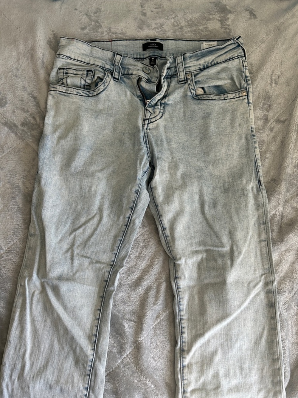 True Religion Men’s Light Blue Relaxed Jeans